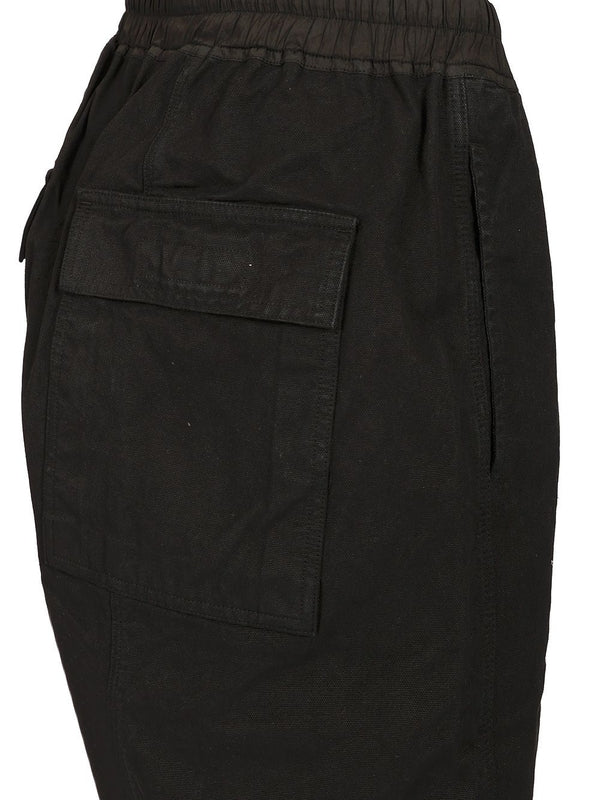 PODS Drawstring Cotton Canvas Shorts - Image 4