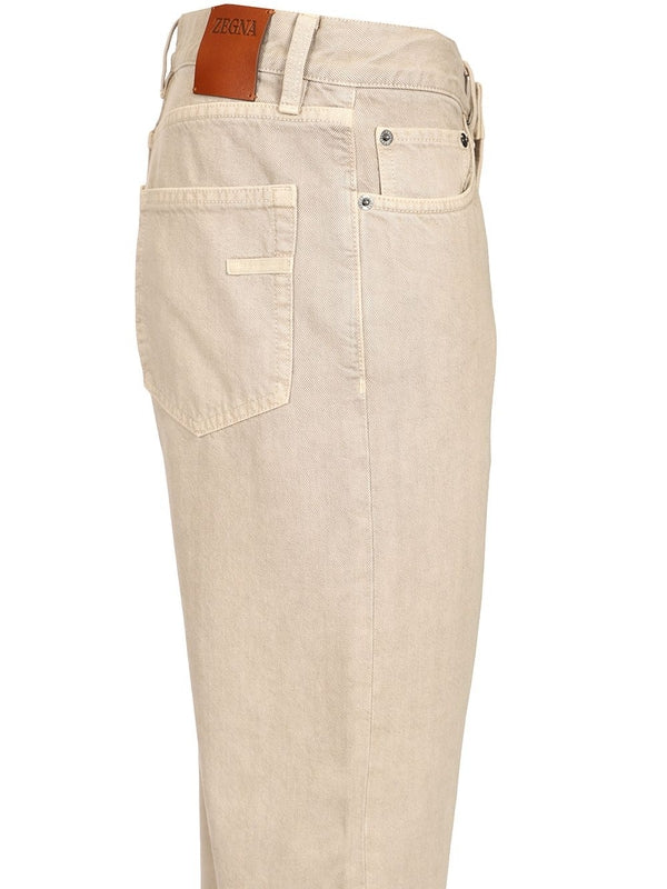 ROCCIA Washed Denim Pants - Image 3
