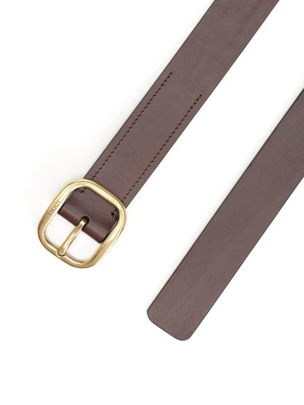 Rounded Soft Leather Belt - Image 2