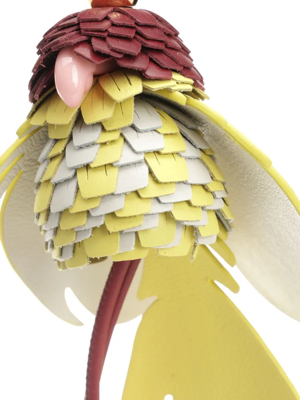 PARROT Charm Leather Keyring - Image 3