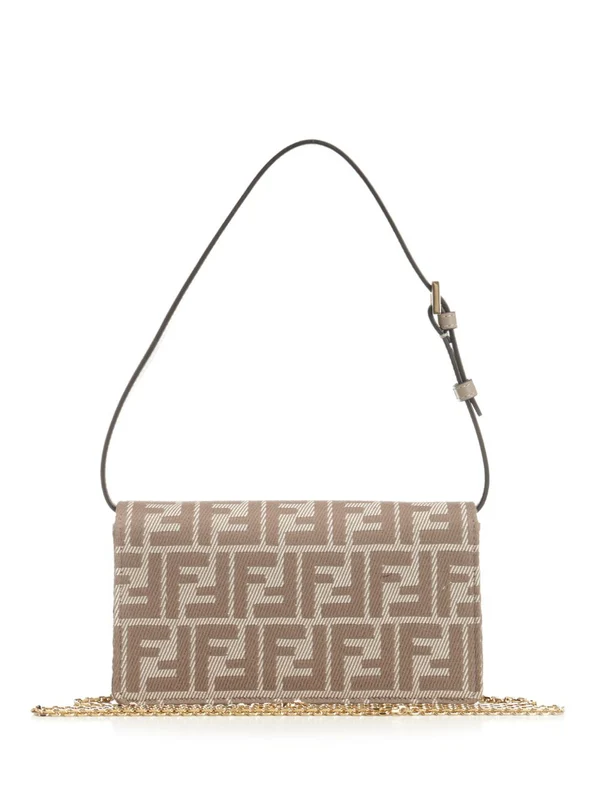 Baguette Chain Wallet Crossbody Bag - Image 3