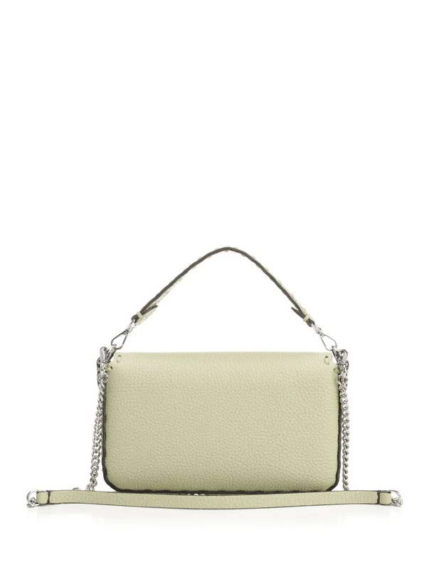 Baguette Mini Leather Shoulder Bag - Image 3