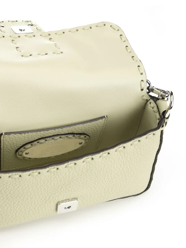 Baguette Mini Leather Shoulder Bag - Image 4