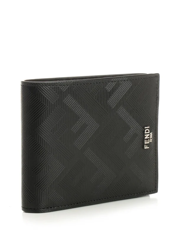 FF Diagonal Canvas Wallet - Image 2