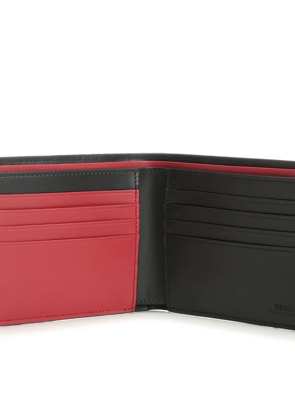 FF Diagonal Canvas Wallet - Image 4