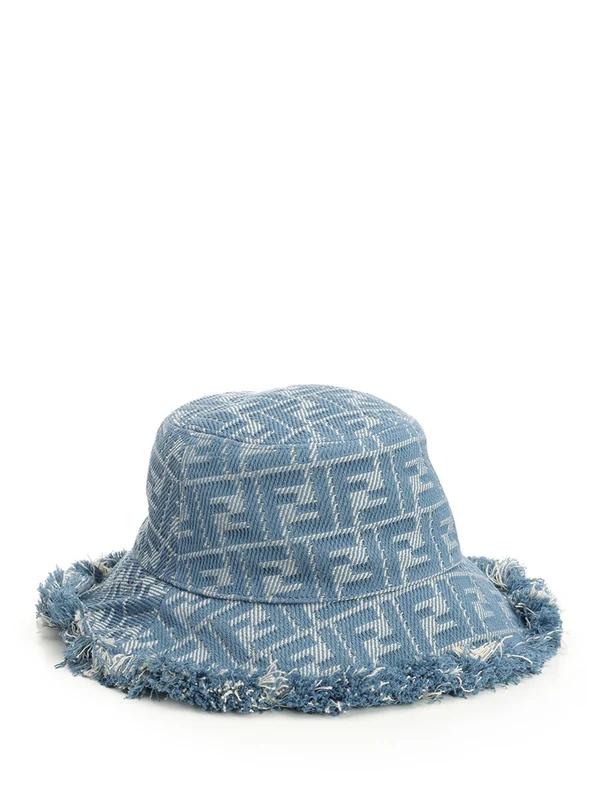 FF Jacquard Cotton Bucket Hat - Image 2
