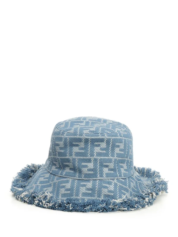 FF Jacquard Cotton Bucket Hat - Image 3
