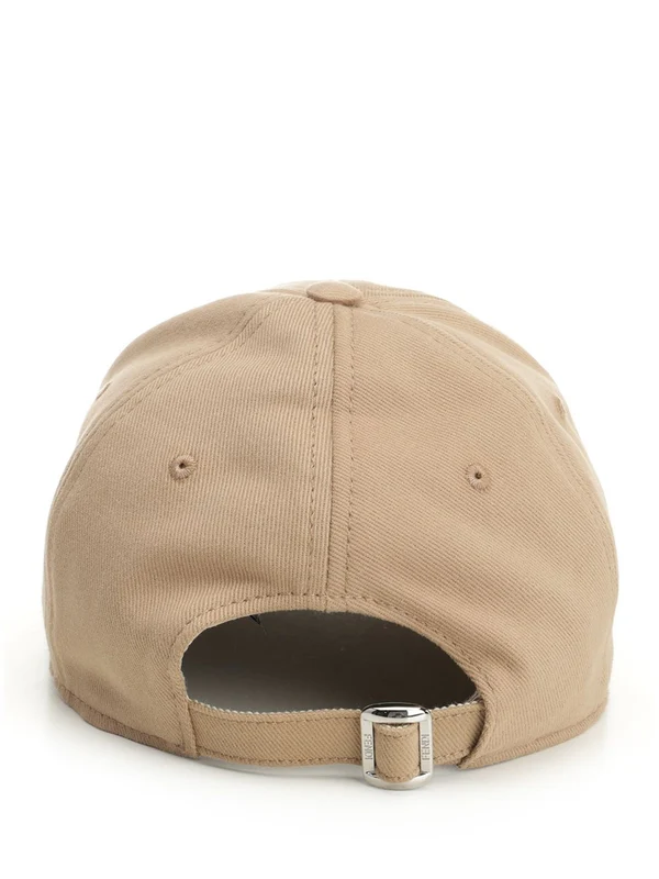 Embroidered Logo Cotton Cap - Image 3