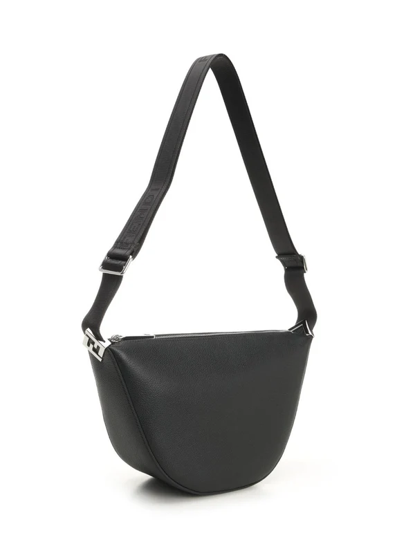Melon Small Leather Messenger Bag - Image 2