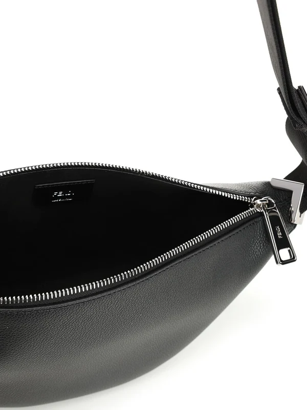 Melon Small Leather Messenger Bag - Image 4