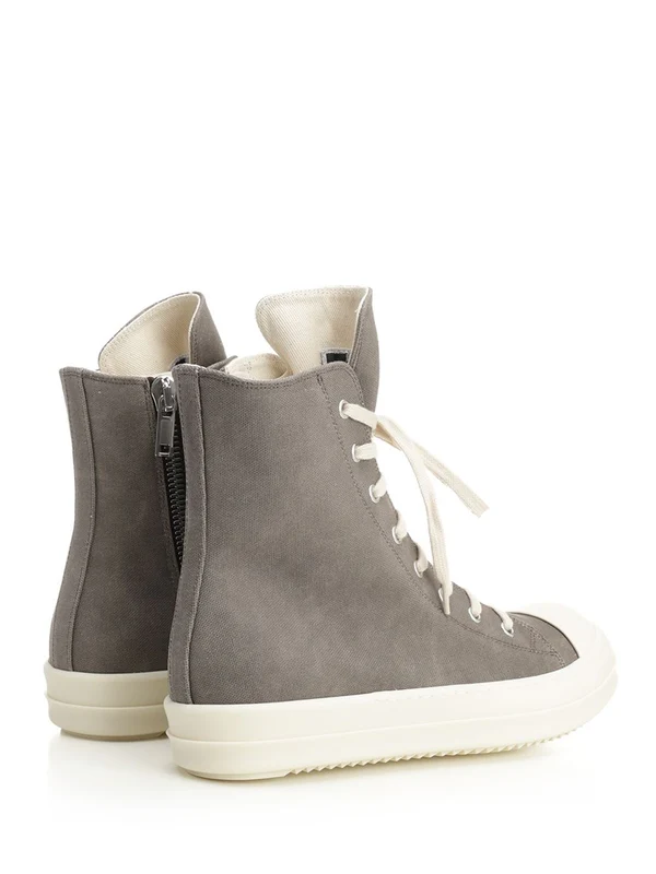 Lace-Up High-Top Sneakers - Image 3
