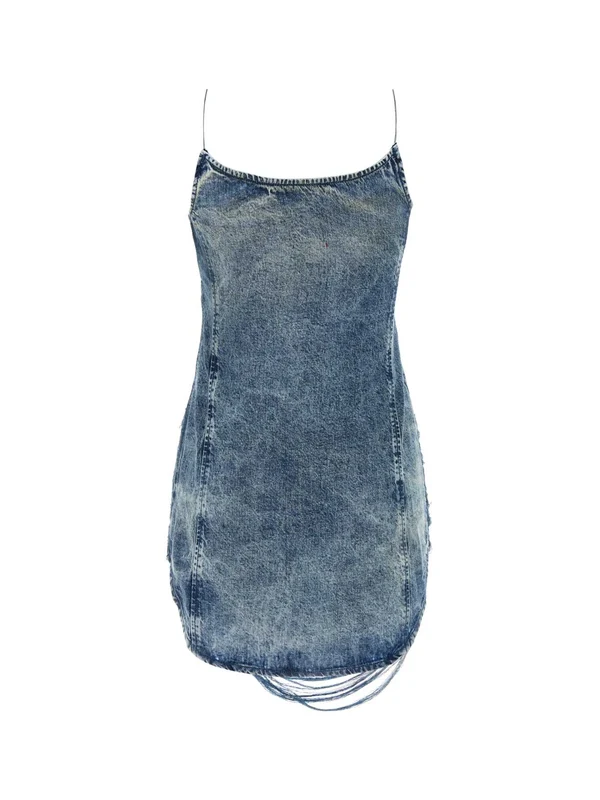 Dra Mini Denim Dress - Image 2