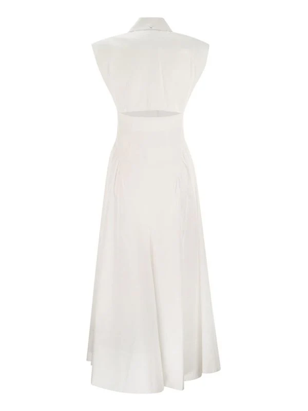Fabiana Cotton Sleeveless Dress - Image 2