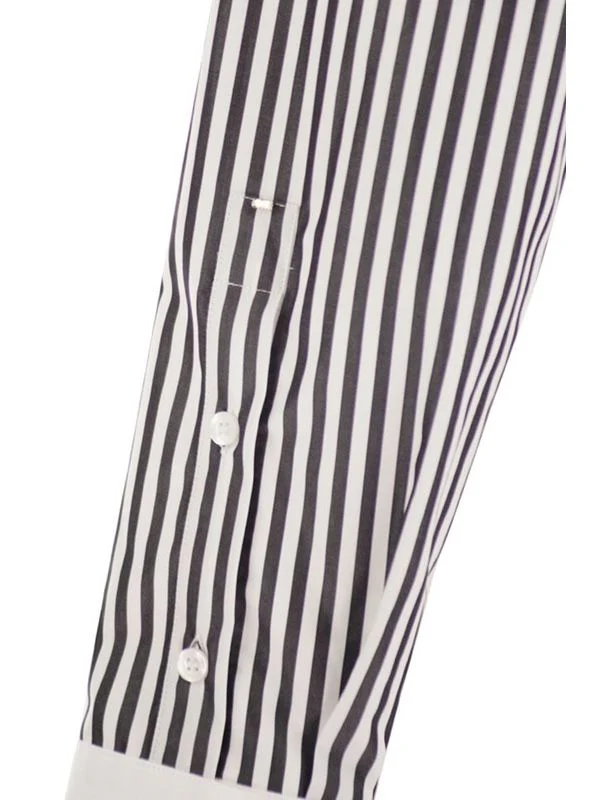 Abano Stripe Crop Shirt - Image 4