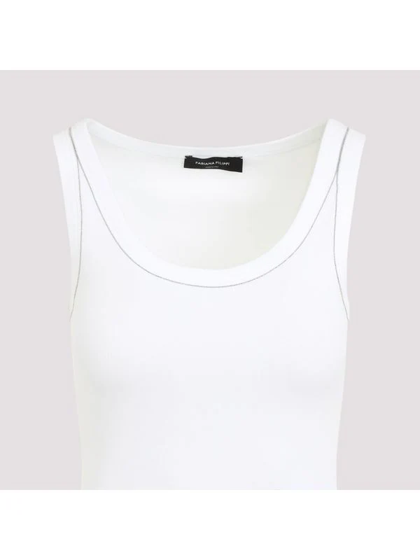 Cotton Sleeveless Top - Image 4