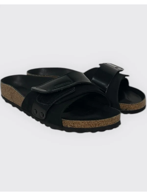 Oita Strap Leather Slides - Image 3