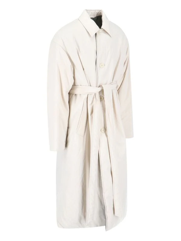 Embroidery Matte Nylon Coat - Image 2