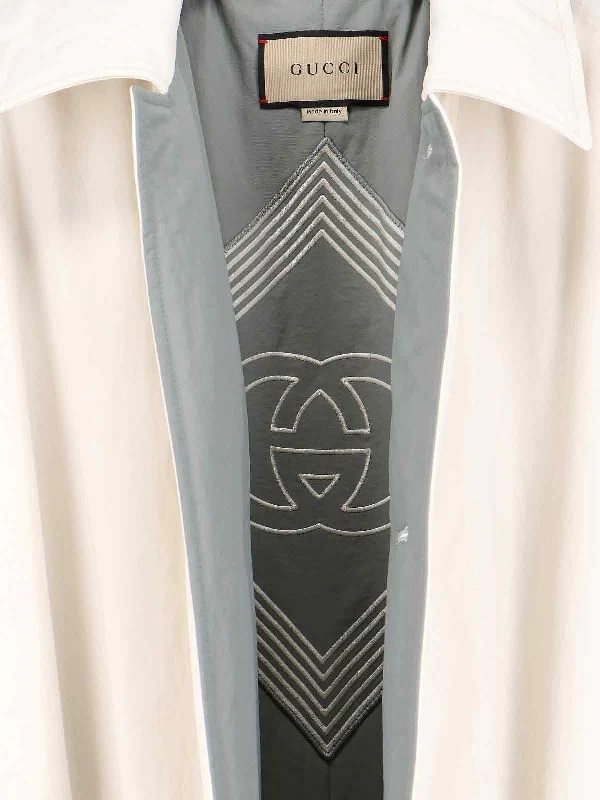 Embroidery Matte Nylon Coat - Image 4