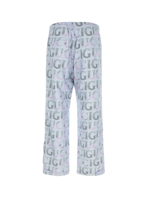 Logo Pattern Drawstring Pants - Image 2