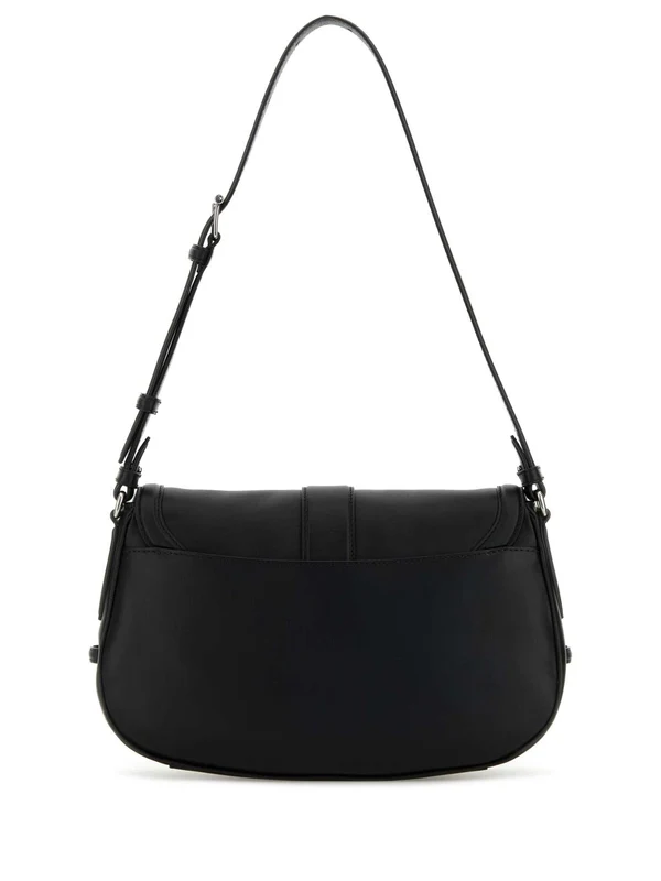 T Bar Logo Leather Large Shoulder Bag - Image 3