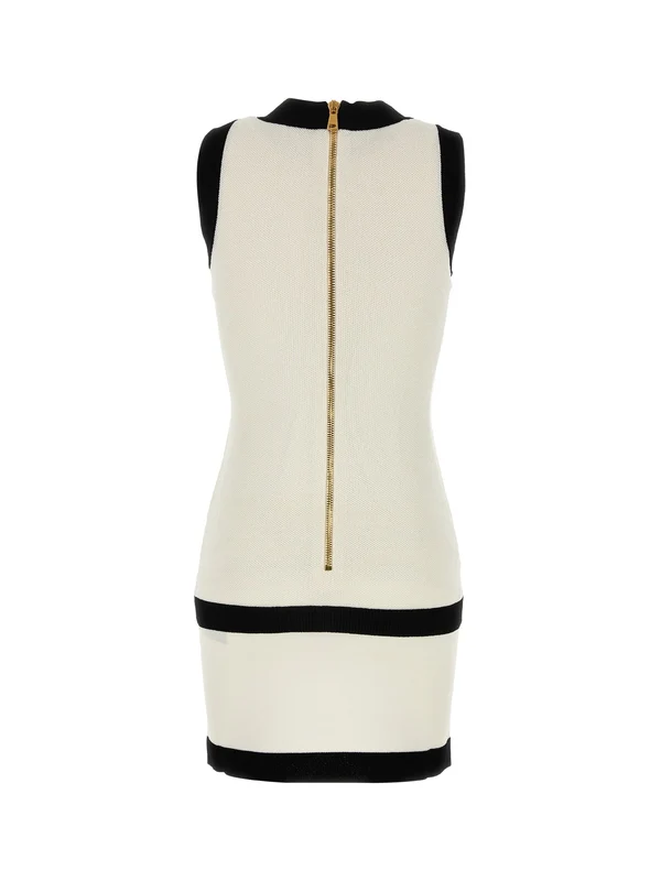 Sleeveless Knit Mini Dress - Image 2