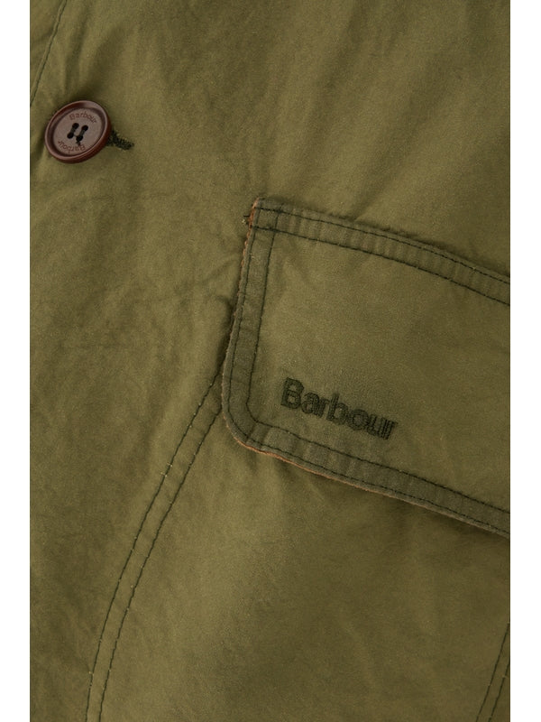 Multi Pocket Wax Cotton Jacket - Image 3