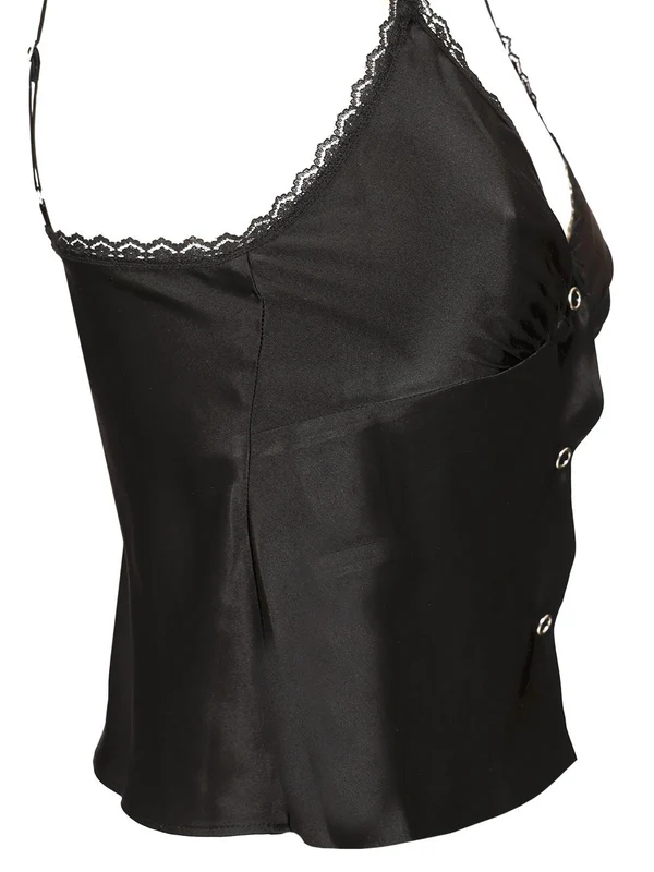Cami Lace Trimming Sleeveless Top - Image 3