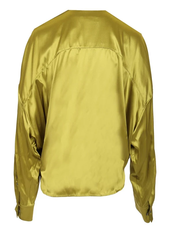 Camiel Drape Silk Blouse - Image 2