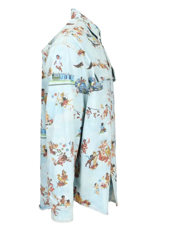 Fresco Printed Denim Shirt - Image 3