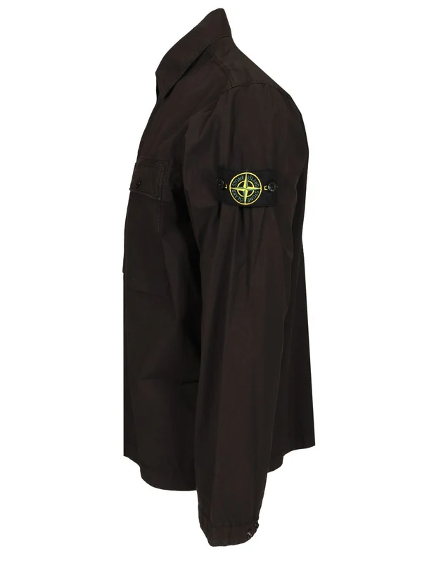 Wappen Patch Cotton Shirt - Image 3