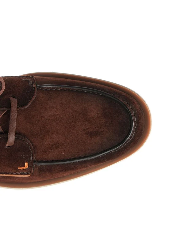 Suede Boat Shoes - Image 4