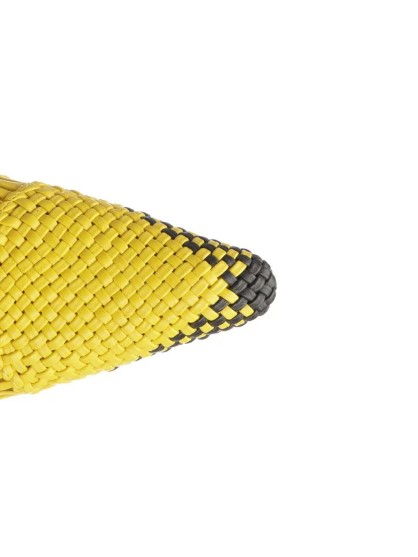 Cubisto Banane Leather Pumps Heel - Image 4