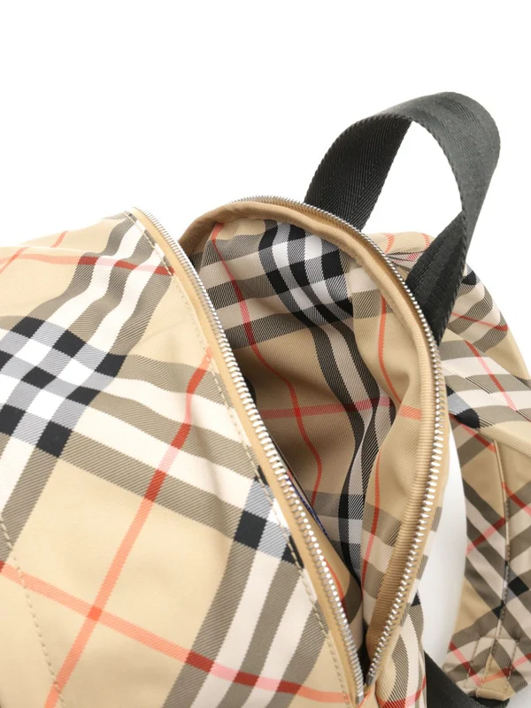 Check Pattern Small Backpack - Image 5