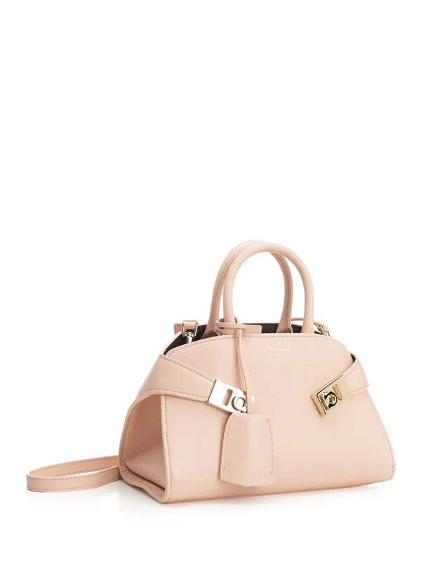 Hug Mini Leather Tote Bag - Image 2