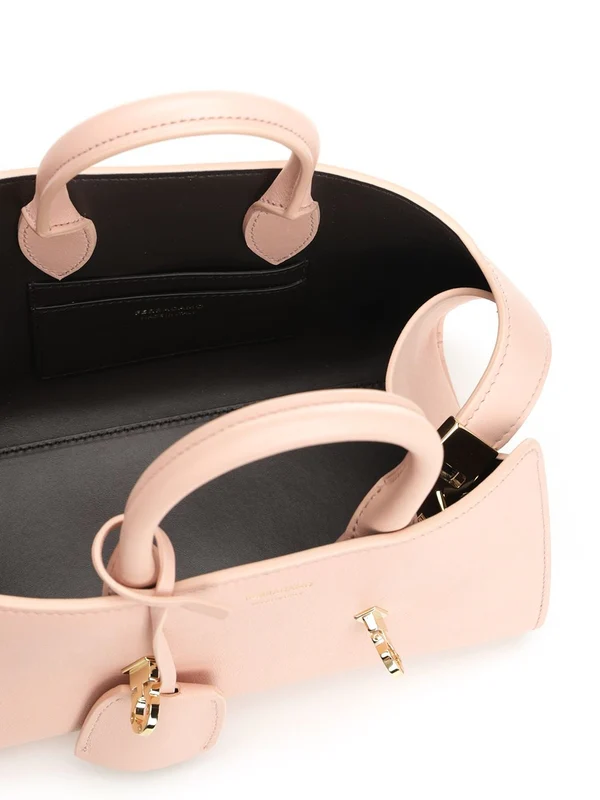 Hug Mini Leather Tote Bag - Image 5