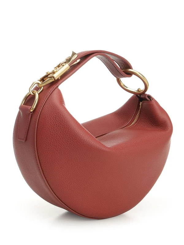 Knight Arc Leather Tote Bag - Image 2