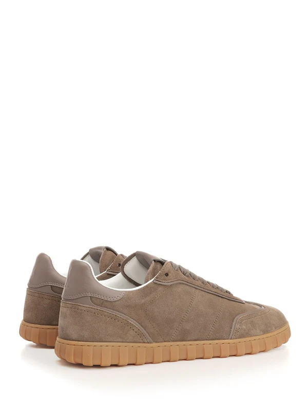 Split Leather Low-top Sneakers - Image 3