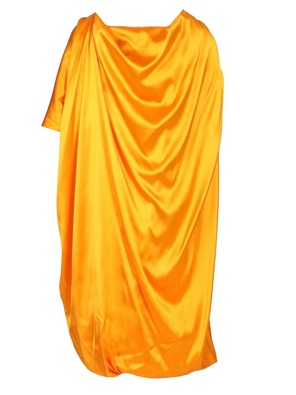 Draped Silk Dress - Image 2