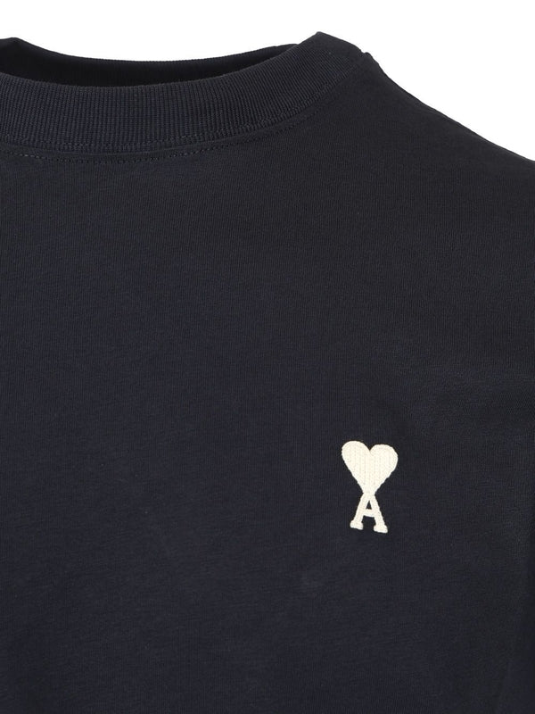 Embroidered Logo Cotton Short-sleeve T-shirt - Image 3