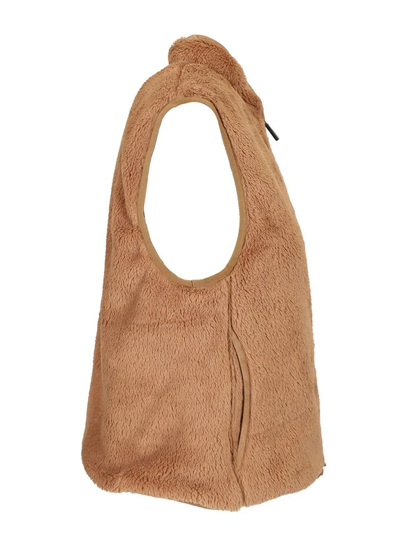 Logo Patch Teddy Vest - Image 4