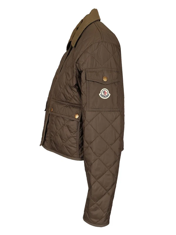 Chitre Logo Patch Quilted Jacket - Image 3
