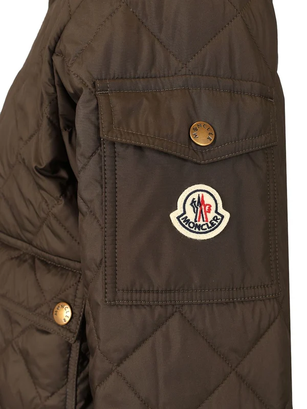 Chitre Logo Patch Quilted Jacket - Image 5