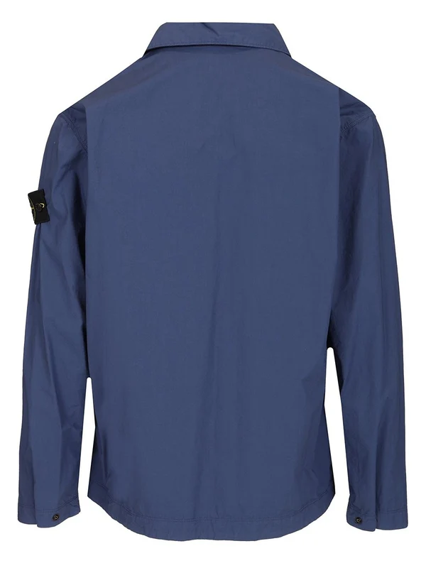 Wappen Patch Cotton Overshirt - Image 2