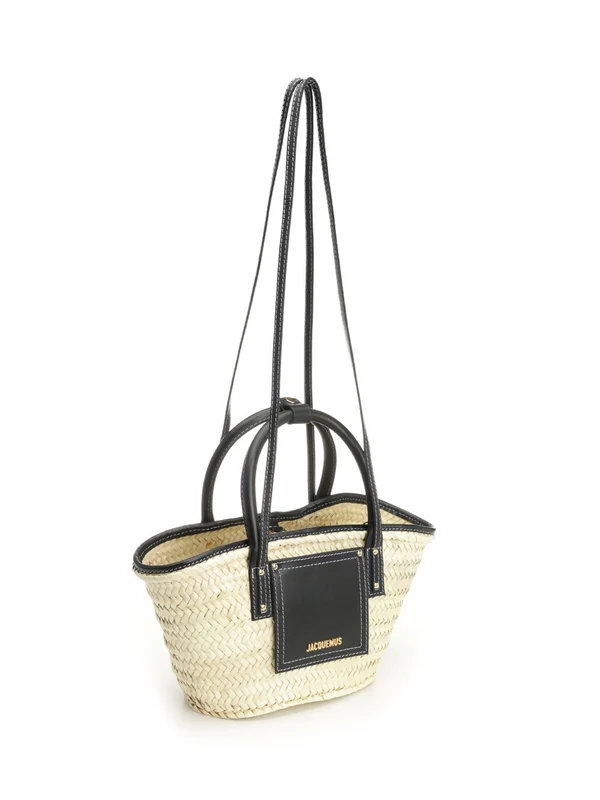SOLI Small Raffia Tote Bag - Image 2