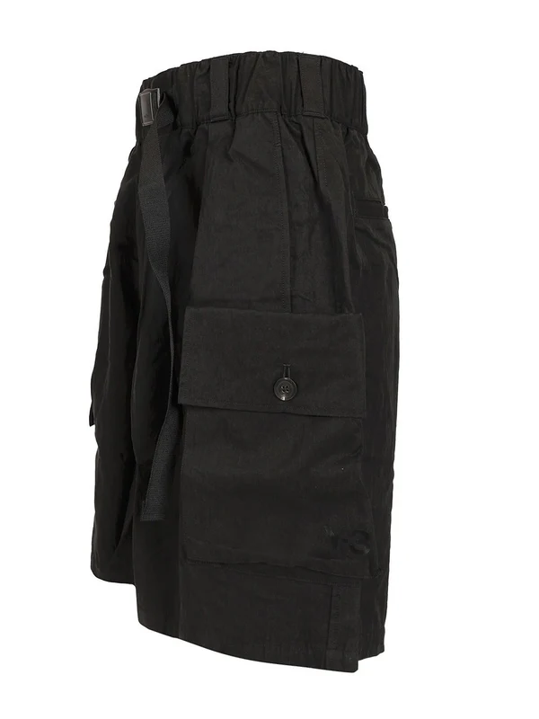 Washed Twill Shorts - Image 4