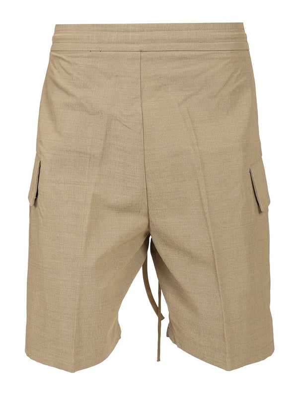 Drawstring Cargo Shorts - Image 2