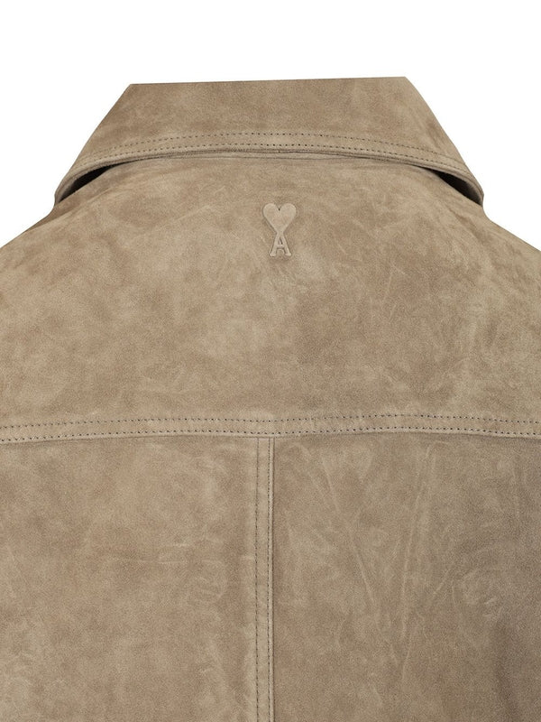 Suede Zip-up Jacket - Image 5
