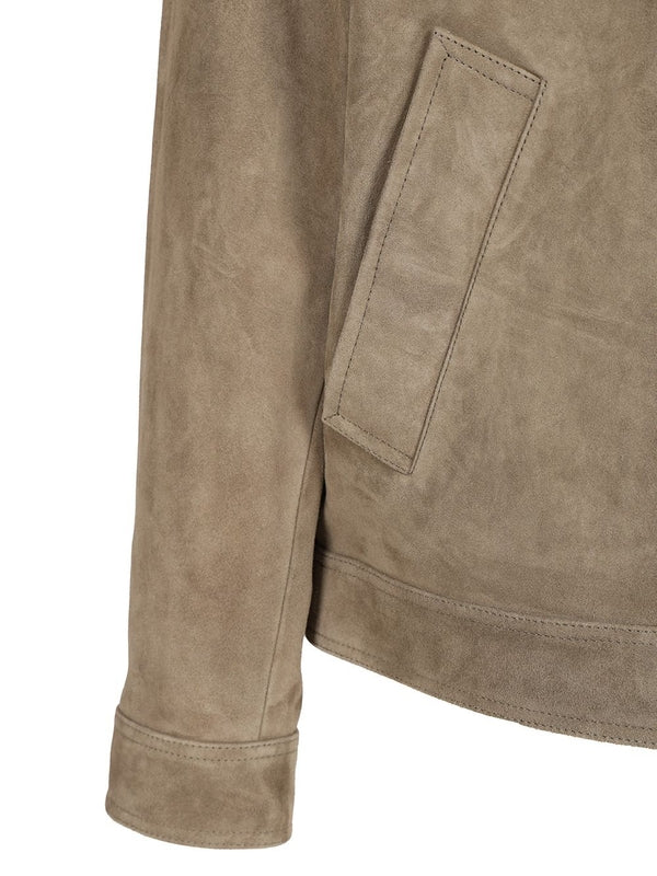 Suede Zip-up Jacket - Image 6