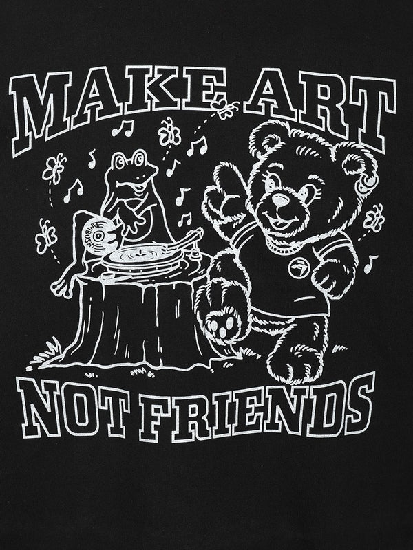 MAKE ART Cotton Short-Sleeve T-shirt - Image 3