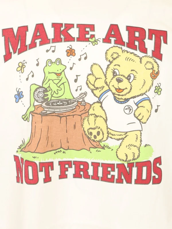 MAKE ART Cotton Short-Sleeve T-shirt - Image 3